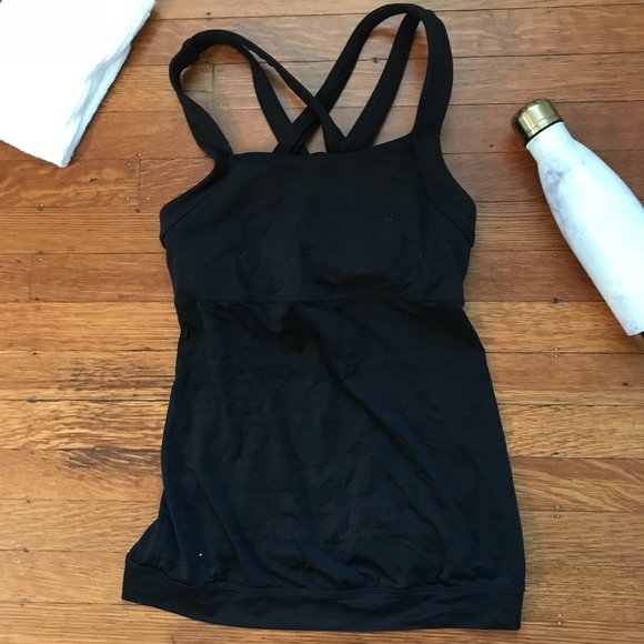 Athleta workout tank with built-in bra - size XS - Picture 1 of 2
